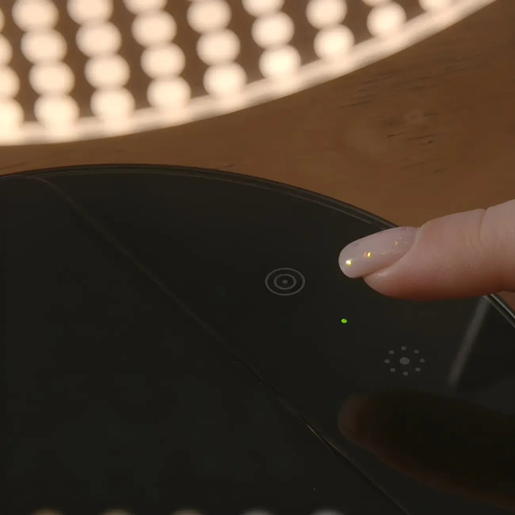 Lampe de table tactile unique en acrylique pour usage résidentiel