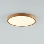 Plafonnier LED circulaire moderne encastré pour chambre à coucher