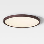 Plafonnier LED circulaire moderne encastré pour chambre à coucher