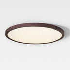 Plafonnier LED circulaire moderne encastré pour chambre à coucher