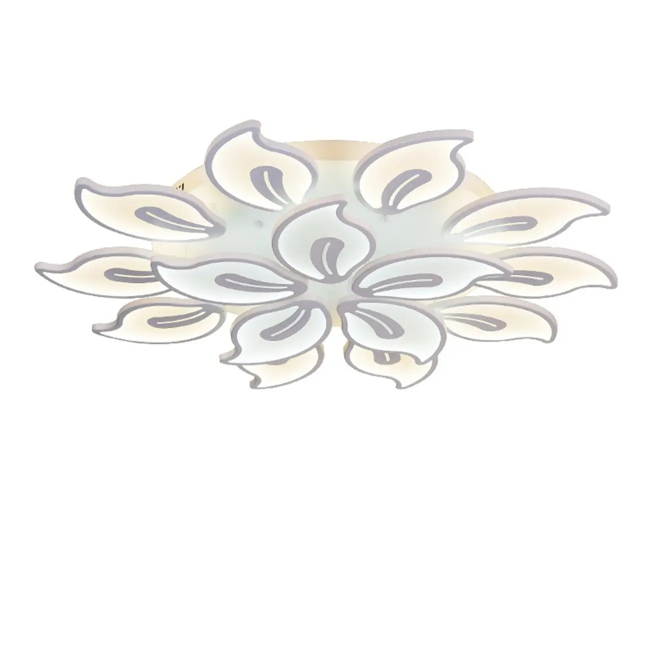 Plafonnier LED élégant encastré pour usage intérieur