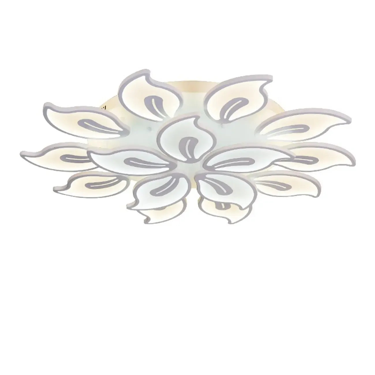 Plafonnier LED élégant encastré pour usage intérieur