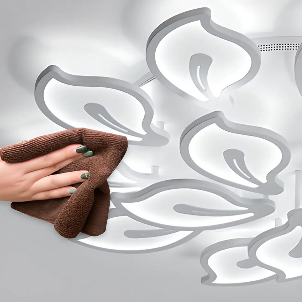 Plafonnier LED élégant encastré pour usage intérieur