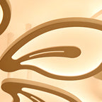 Plafonnier LED élégant encastré pour usage intérieur