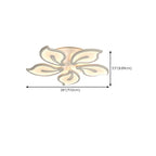 Plafonnier LED élégant encastré pour usage intérieur