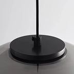 Suspension LED en verre laiteux style nordique pour salon