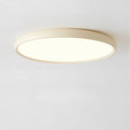 Plafonnier LED rond en acrylique à intensité variable pour usage résidentiel