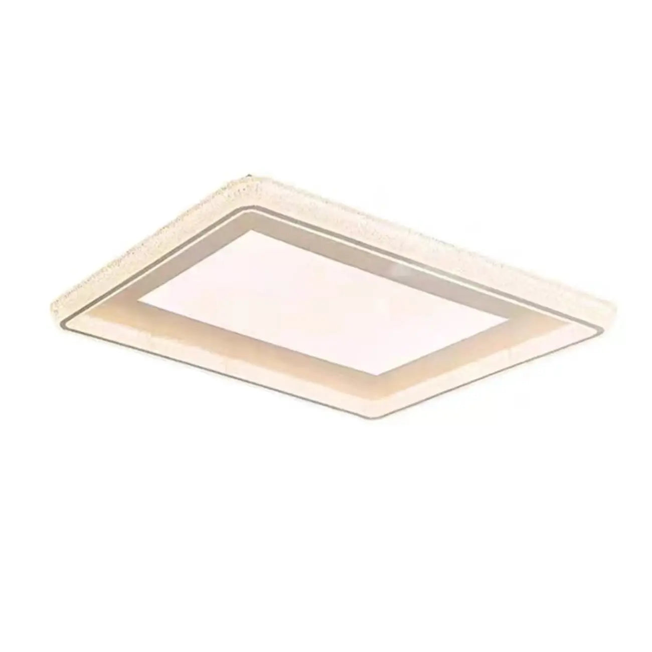 Plafonnier moderne à intensité variable en cristal pour chambre à coucher