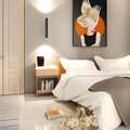 Applique murale moderne et minimaliste avec LED pour chambre à coucher