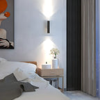 Applique murale moderne et minimaliste avec LED pour chambre à coucher