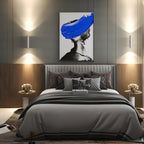 Applique murale moderne et minimaliste avec LED pour chambre à coucher