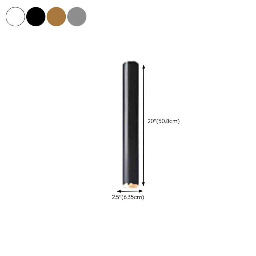 Applique murale moderne et minimaliste avec LED pour chambre à coucher