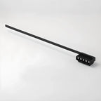 Applique murale LED moderne pour salle de bain avec barre mince