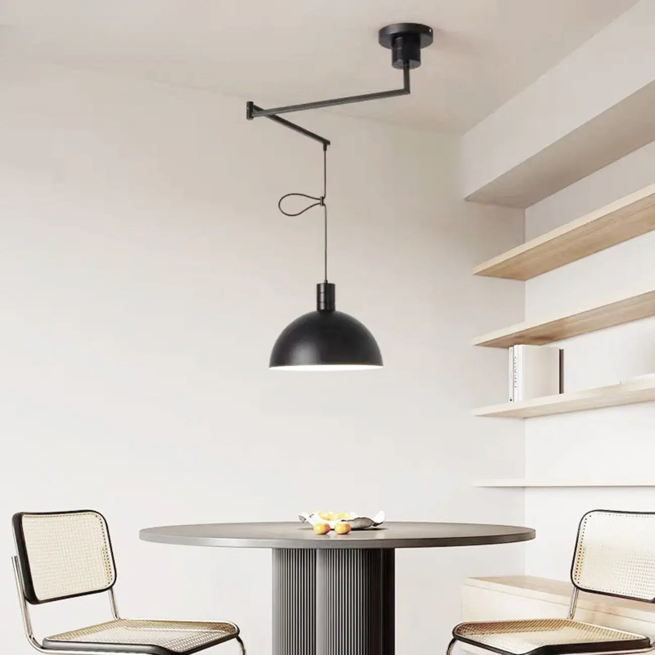 Suspension LED minimaliste en forme de bol pour salle à manger