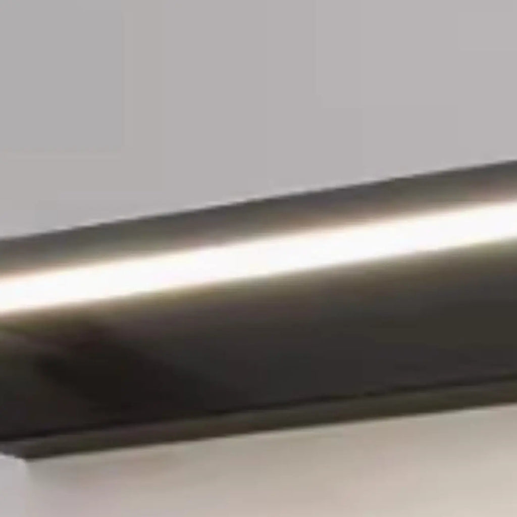 31,5 Appliques murales linéaires noires minimalistes pour salle de bain