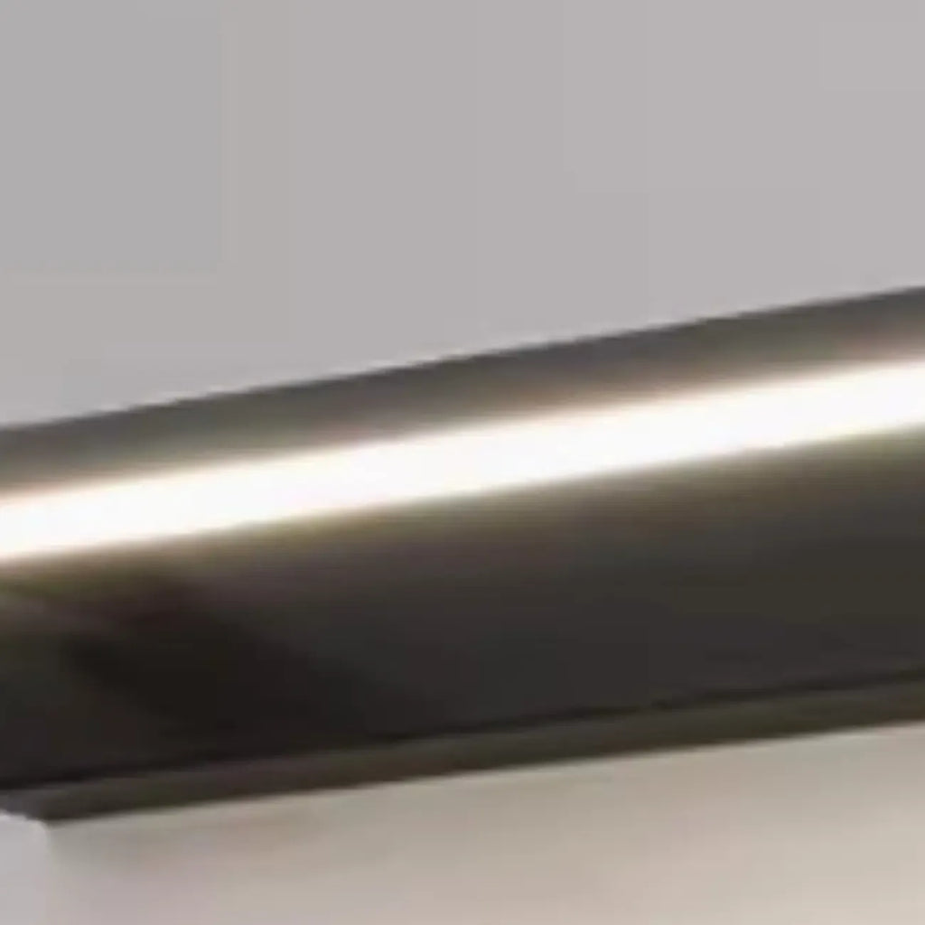 31,5 Appliques murales linéaires noires minimalistes pour salle de bain