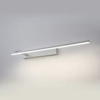 31,5 Appliques murales linéaires noires minimalistes pour salle de bain