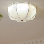 Plafonnier élégant en tissu en forme de tambour pour intérieur de maison