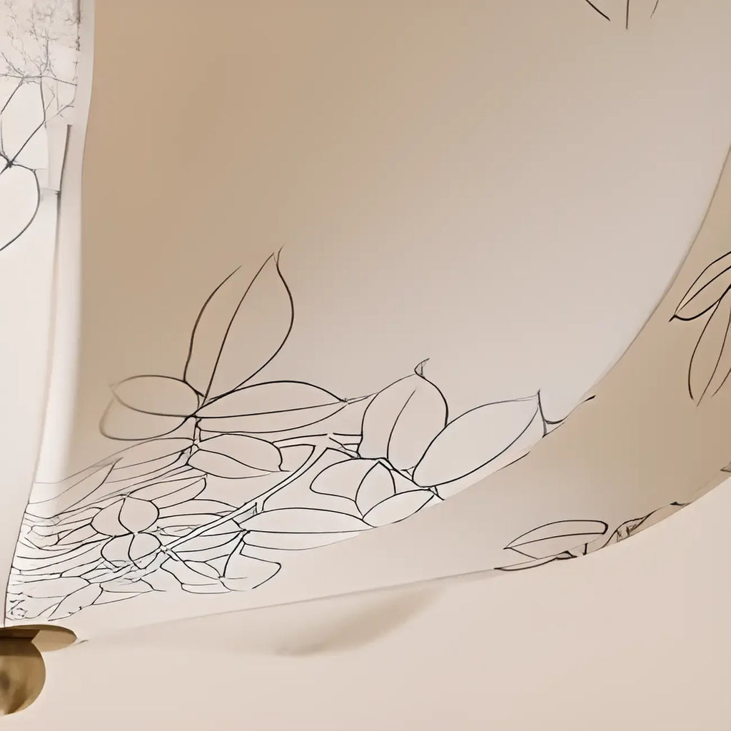 Plafonnier élégant en tissu en forme de tambour pour intérieur de maison