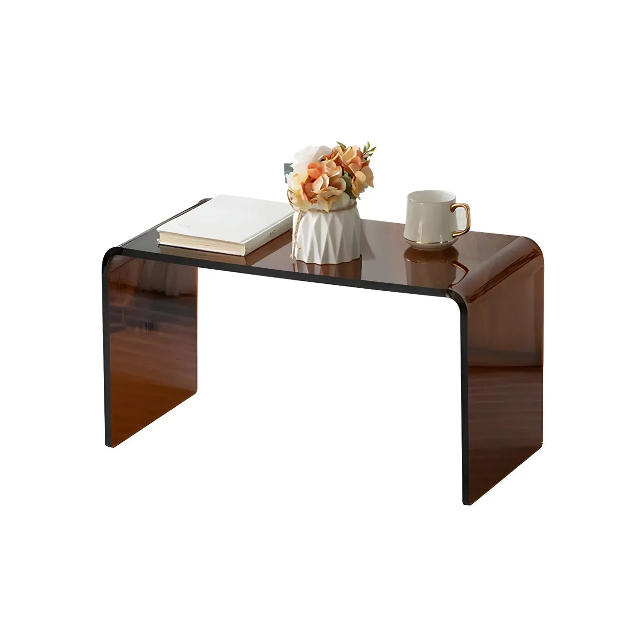 Table basse rectangulaire moderne et simple en acrylique