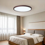 Plafonnier LED circulaire moderne encastré pour chambre à coucher