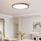 Plafonnier LED circulaire moderne encastré pour chambre à coucher