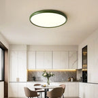 Plafonnier LED rond en acrylique à intensité variable pour usage résidentiel