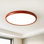 Plafonnier LED rond en acrylique à intensité variable pour usage résidentiel