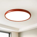 Plafonnier LED rond en acrylique à intensité variable pour usage résidentiel