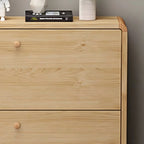 Meuble à chaussures étroit et moderne en bois massif pour petits espaces