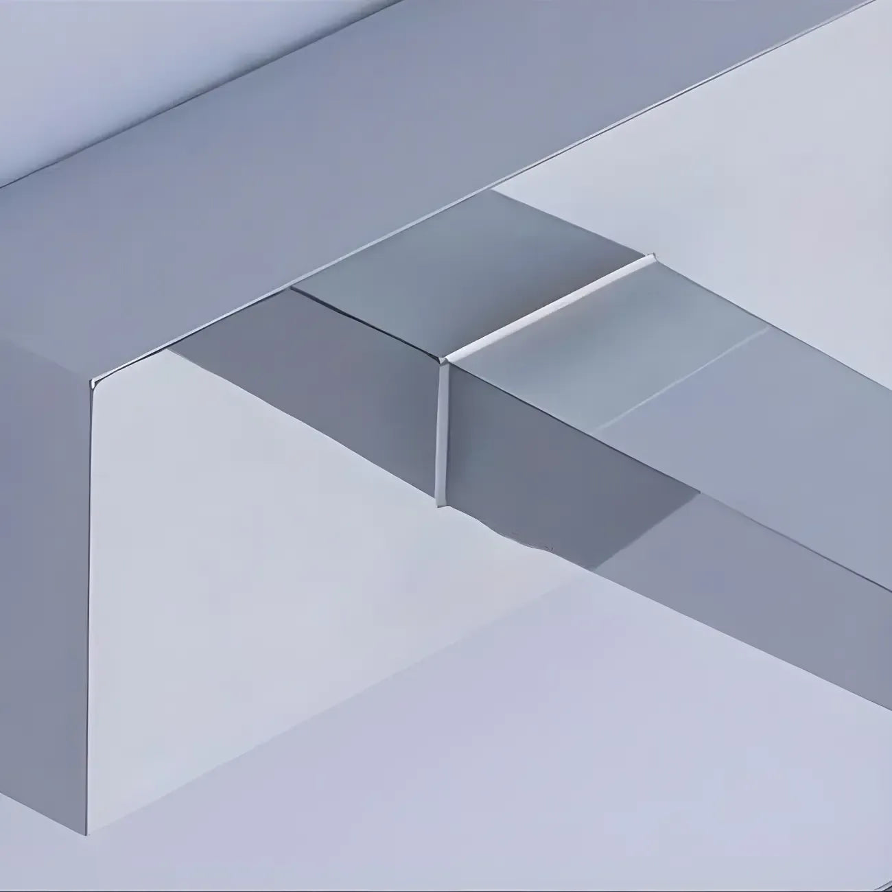 Applique murale géométrique linéaire moderne avec LED intégrée