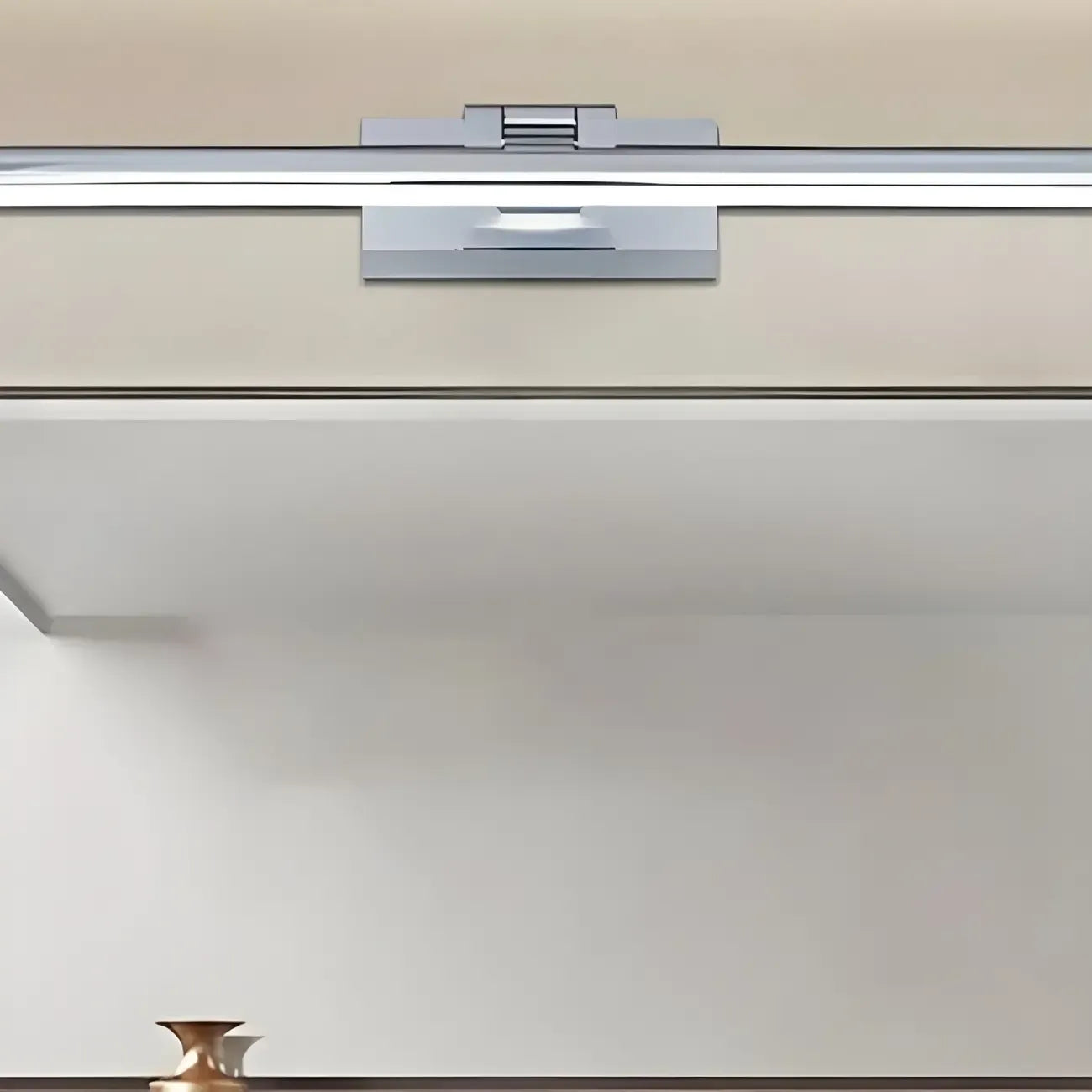 Applique murale géométrique linéaire moderne avec LED intégrée