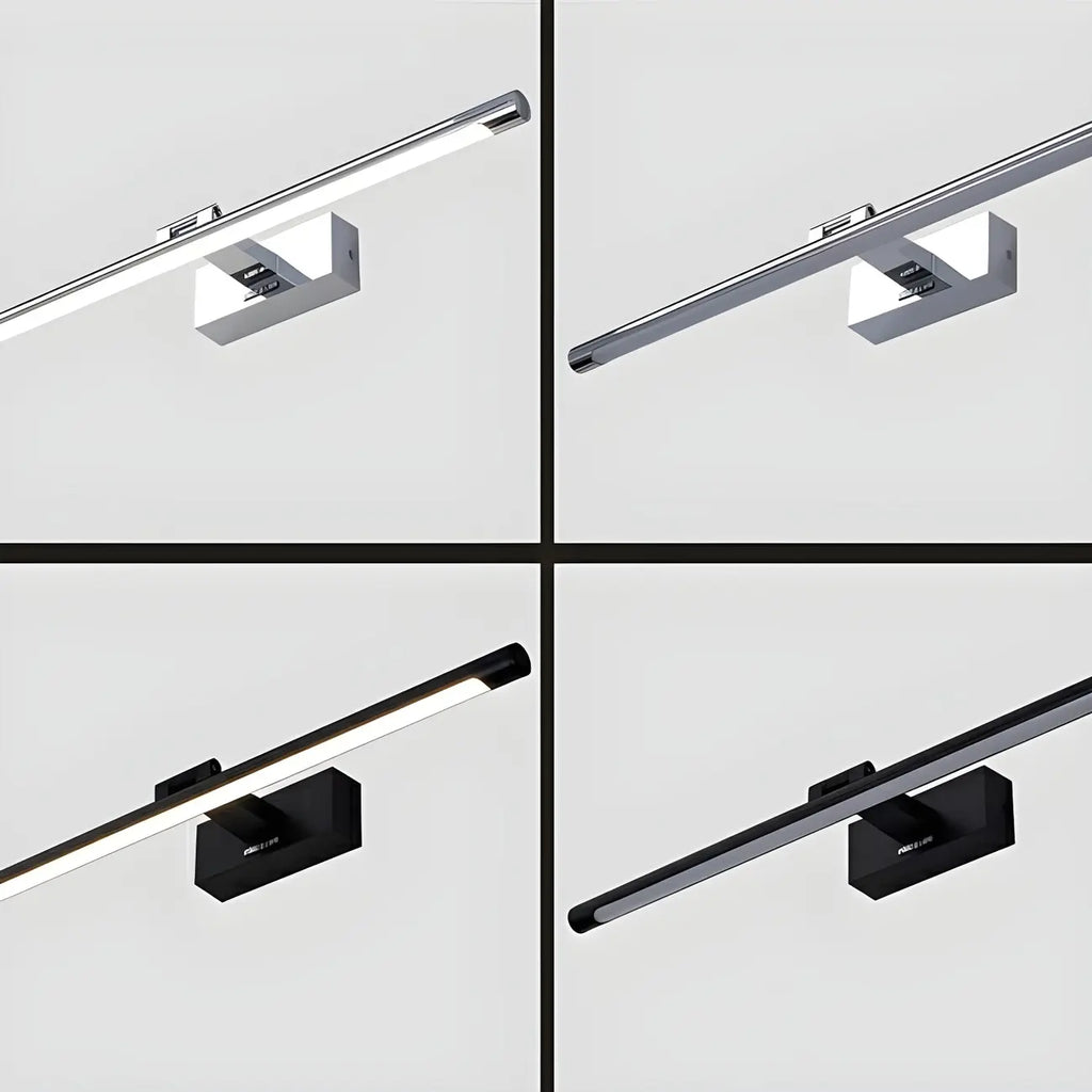 Applique murale géométrique linéaire moderne avec LED intégrée