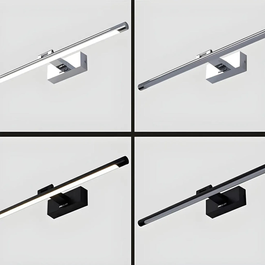 Applique murale géométrique linéaire moderne avec LED intégrée