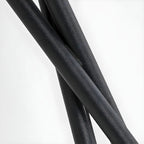 Lampadaire moderne trépied LED noir avec abat-jour cylindrique