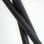 Lampadaire moderne trépied LED noir avec abat-jour cylindrique