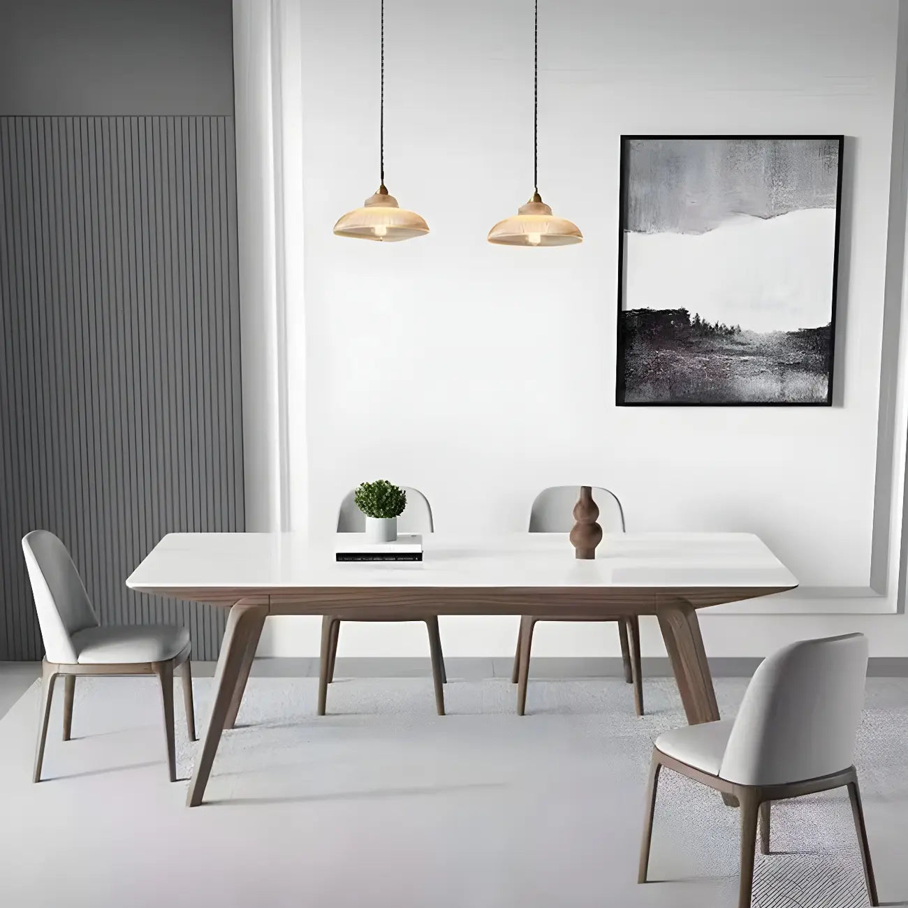 Suspension moderne à 2 lumières avec dôme en verre doré pour îlot de cuisine