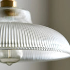 Suspension moderne à 2 lumières avec dôme en verre doré pour îlot de cuisine