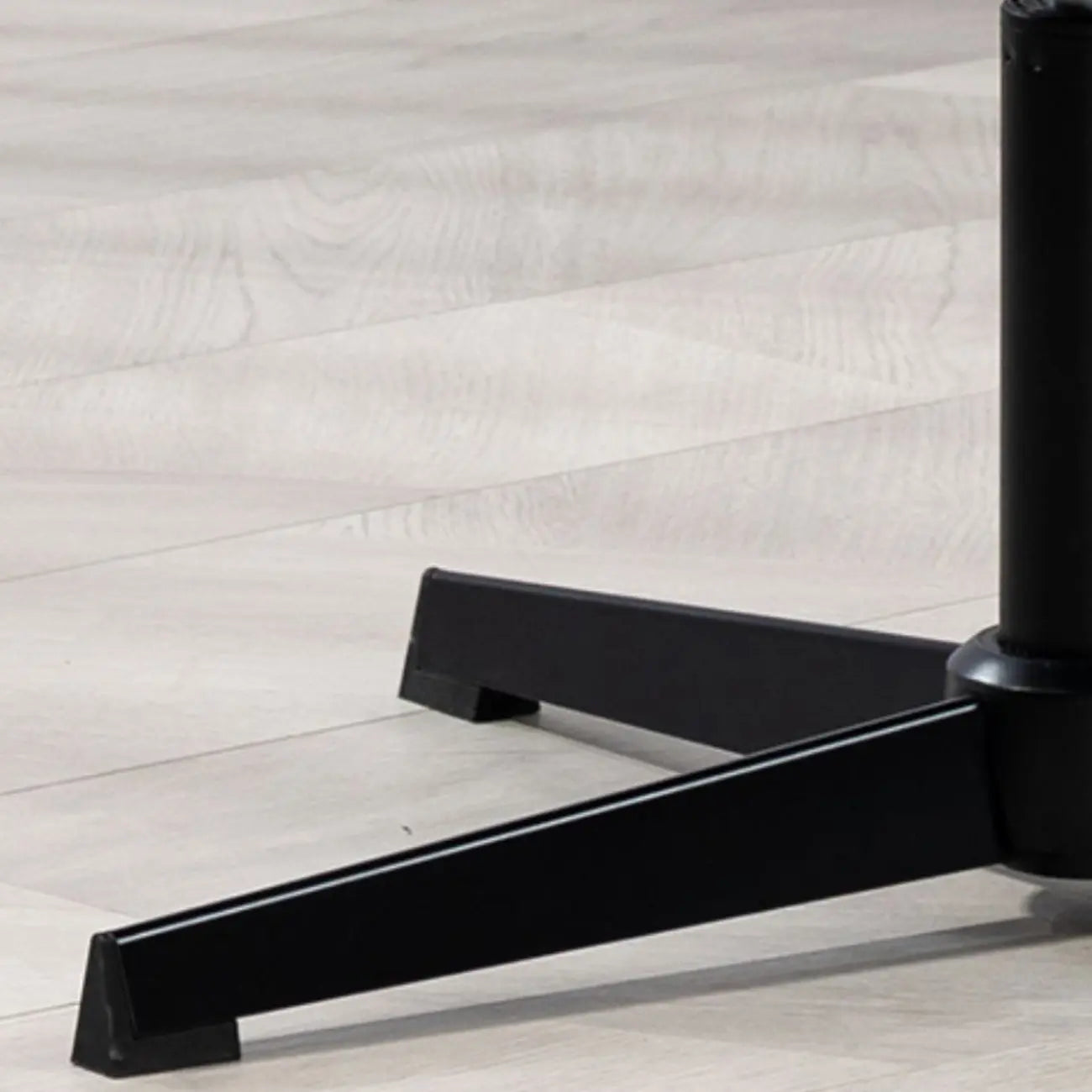 Fauteuils de bureau pivotants en cuir blanc avec verrouillage d'inclinaison