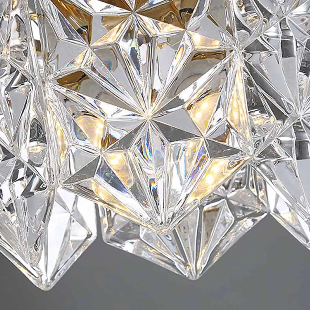 Plafonnier cylindrique semi-encastré moderne pour la décoration d'entrée