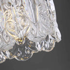 Plafonnier cylindrique semi-encastré moderne pour la décoration d'entrée