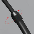 Lampadaire LED noir arqué réglable pour la décoration du salon