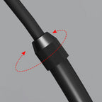 Lampadaire LED noir arqué réglable pour la décoration du salon