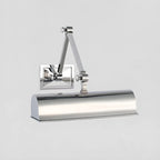 Applique murale à bras articulé en métal à 2 lumières avec abat-jour long