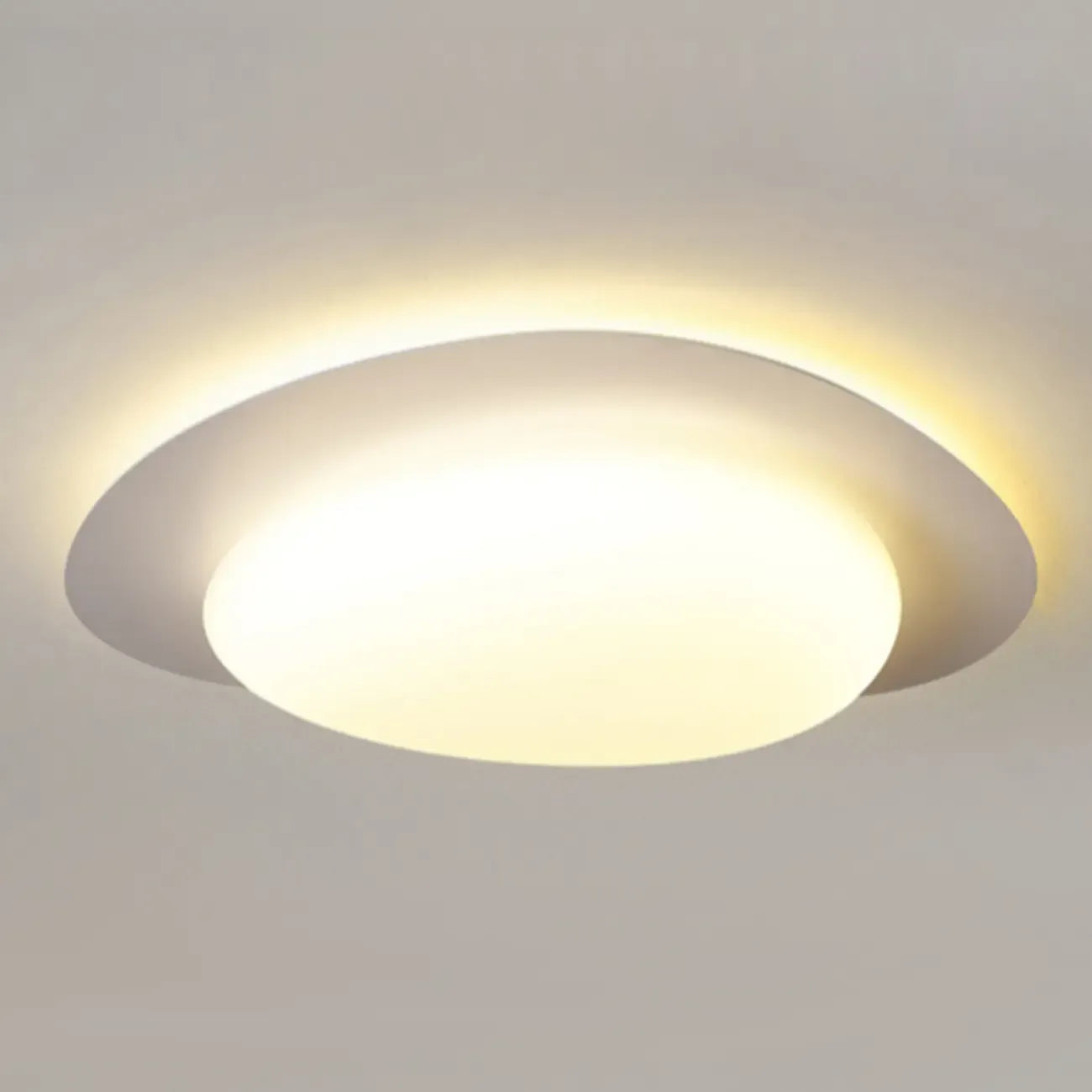 Plafonnier LED moderne à intensité variable avec 2 lampes