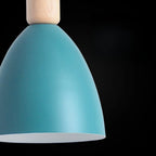 Suspension moderne conique en métal à 3 lumières pour îlot de cuisine