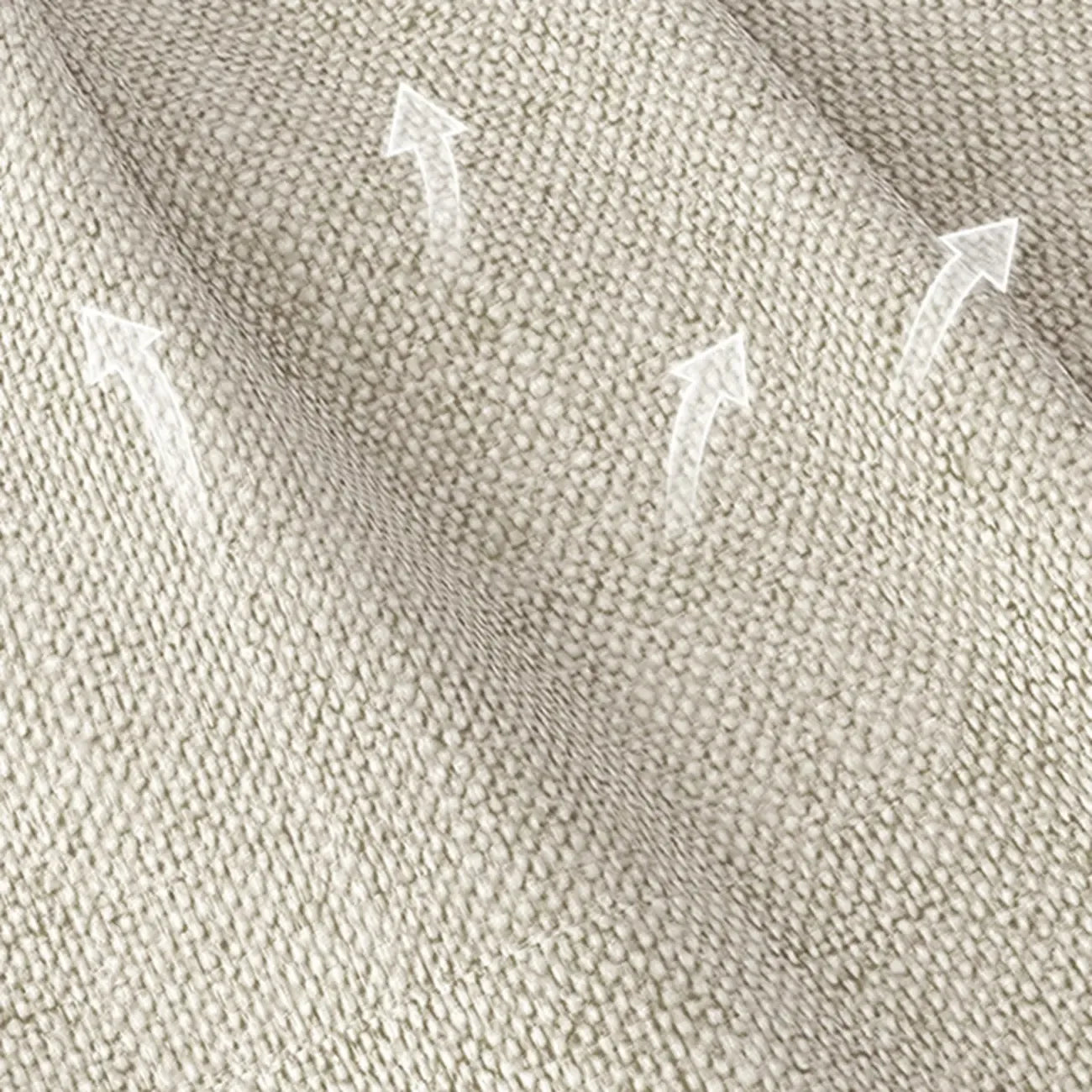 Fauteuil pivotant glamour en tissu résistant aux rayures