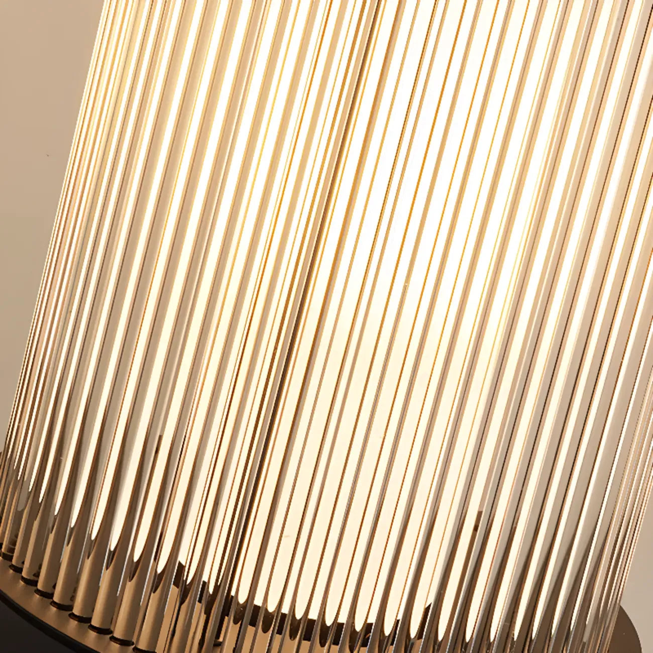 Lampes solaires portables cylindriques verticales pour poteaux d'extérieur