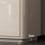 Banc d'entrée en bois marron à 2 tiroirs avec rangement pour chaussures