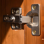 Meuble à chaussures haut de style nordique en bois massif beige pour entrée